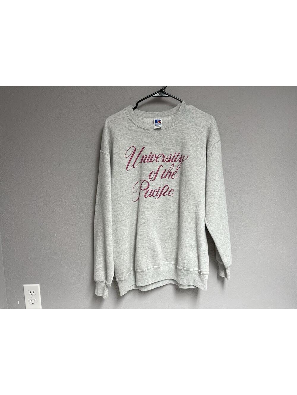 Vintage University Of The Pacific Crewneck / Size XL / Pink